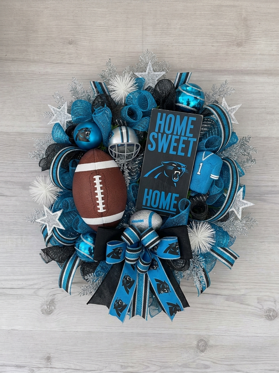 Troy's Handmade NFL Wreaths