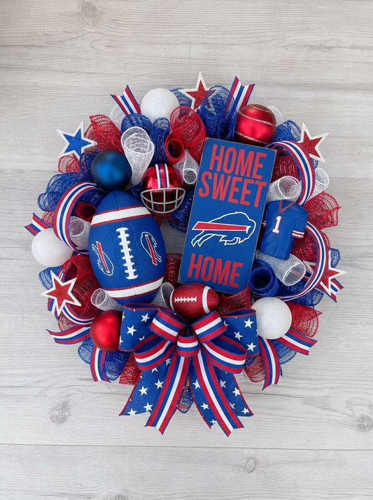 Troy's Handmade NFL Wreaths