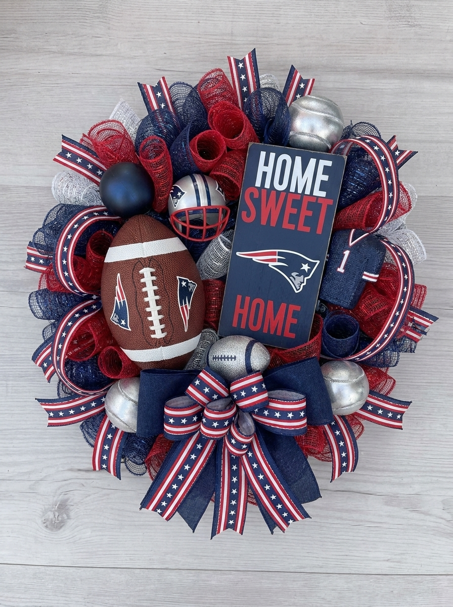 Troy's Handmade NFL Wreaths