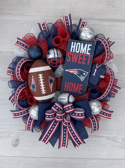 Troy's Handmade NFL Wreaths