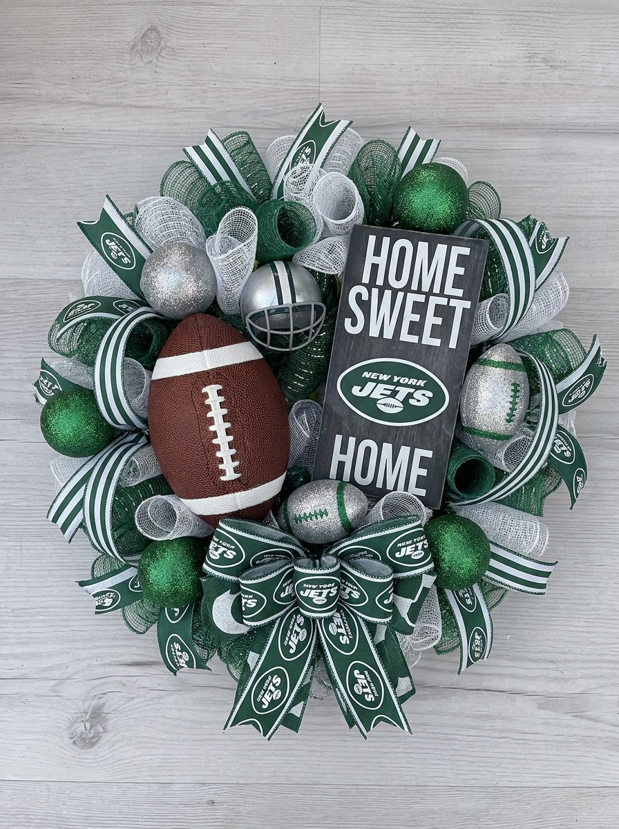 Troy's Handmade NFL Wreaths
