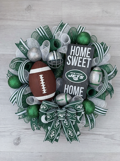 Troy's Handmade NFL Wreaths