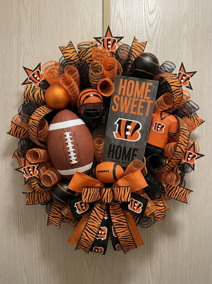 Troy's Handmade NFL Wreaths