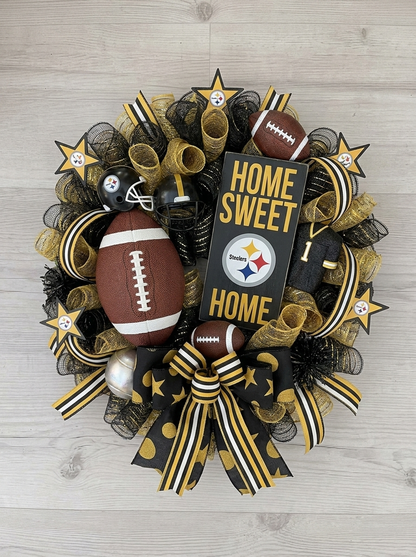 Troy's Handmade NFL Wreaths