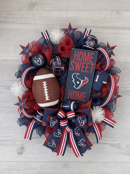 Troy's Handmade NFL Wreaths