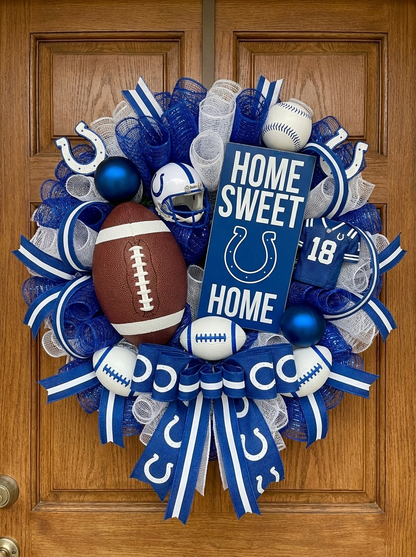 Troy's Handmade NFL Wreaths