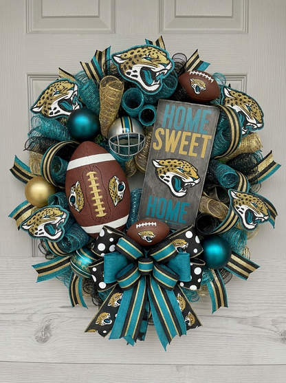 Troy's Handmade NFL Wreaths