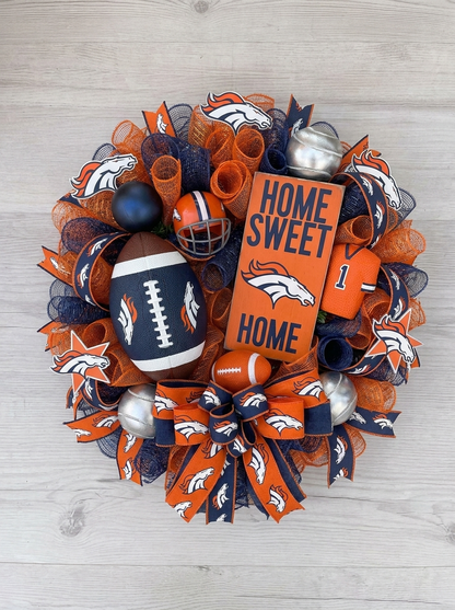 Troy's Handmade NFL Wreaths