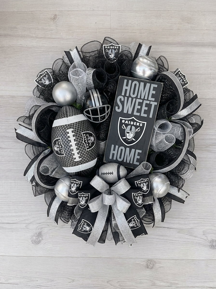 Troy's Handmade NFL Wreaths