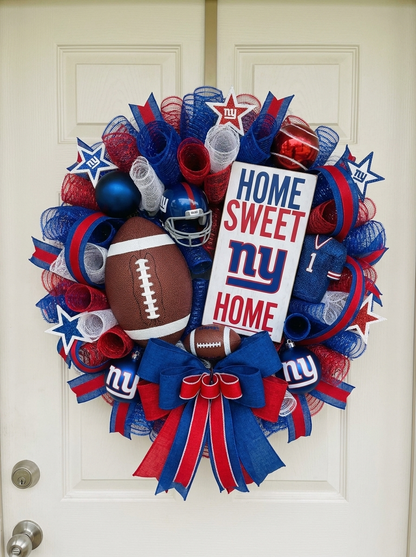 Troy's Handmade NFL Wreaths