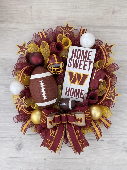 Troy's Handmade NFL Wreaths