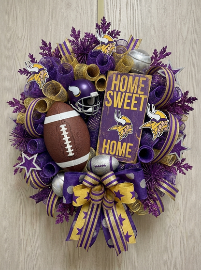 Troy's Handmade NFL Wreaths