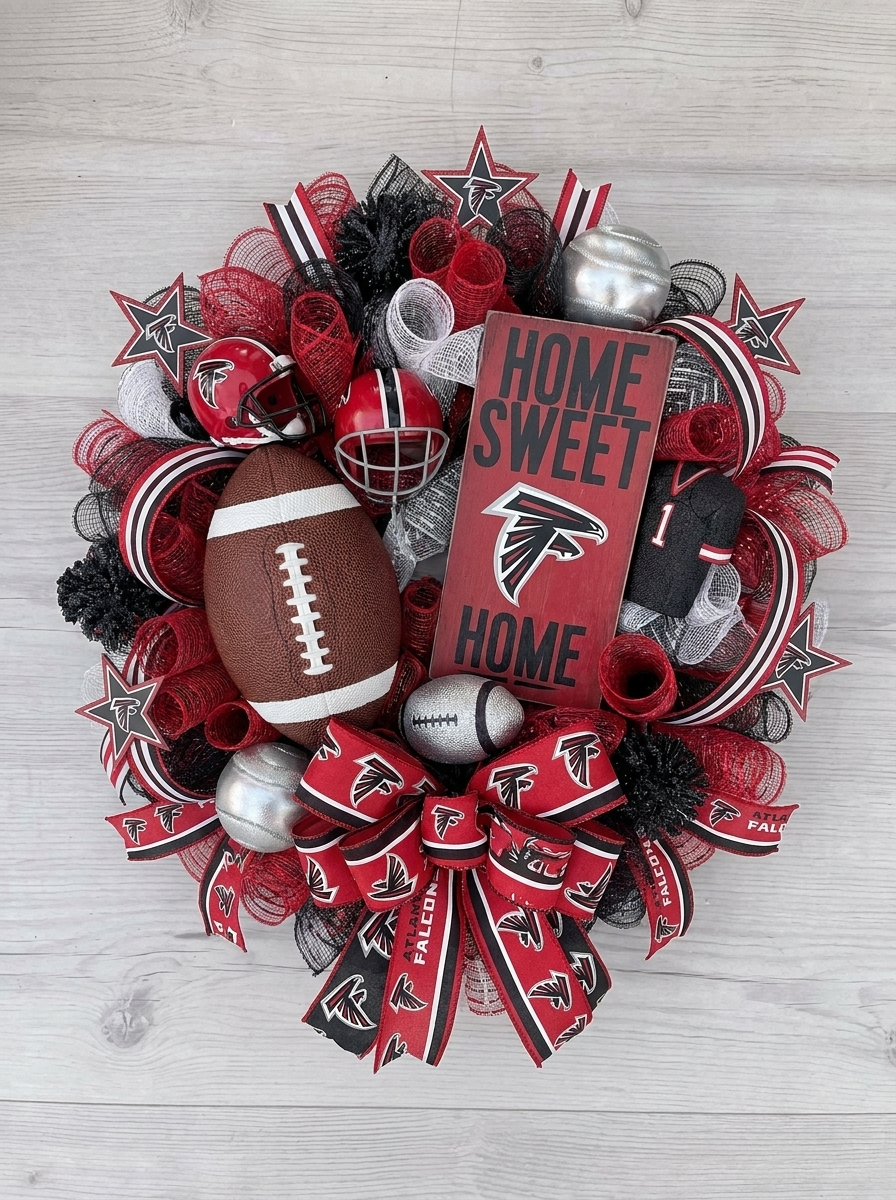 Troy's Handmade NFL Wreaths