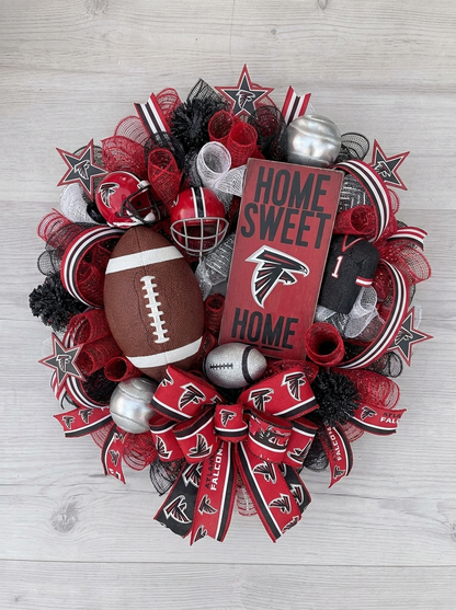 Troy's Handmade NFL Wreaths