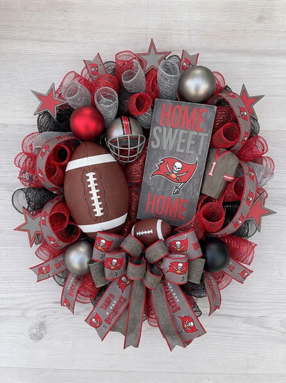 Troy's Handmade NFL Wreaths