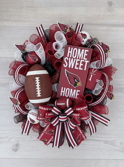 Troy's Handmade NFL Wreaths