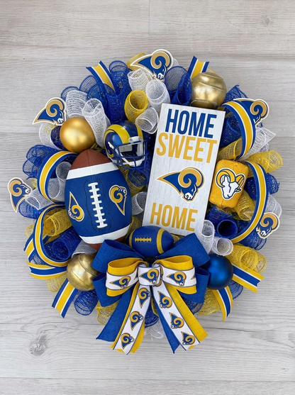 Troy's Handmade NFL Wreaths