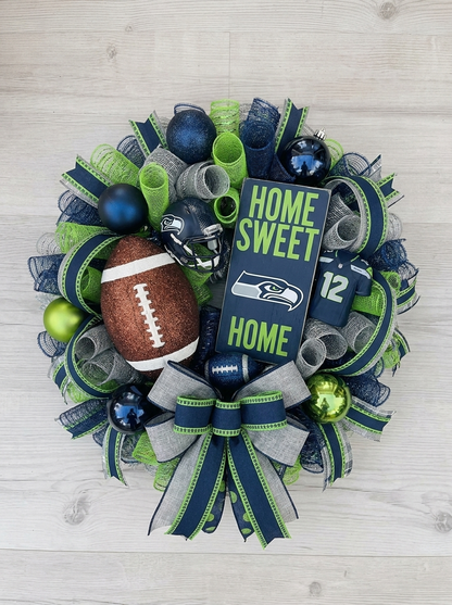Troy's Handmade NFL Wreaths